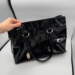 Tods Black Patent Leather bag